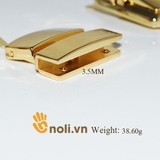 Good quality rectangular snap lock 35x33.5mm