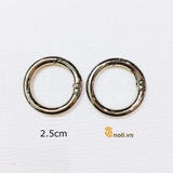 Open round eyelet 25mm