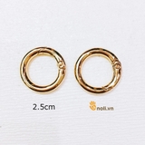 Open round eyelet 25mm