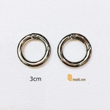 30mm open round eyelet