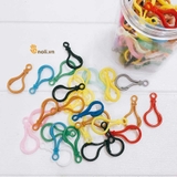 Plastic keychain for hanging stuffed animals - Retail