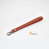 Hand-held leather strap with crab claws available