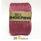 Sợi cotton bóng Fingering