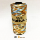 Sợi dệt Ribbon loang