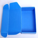 Hộp Nhựa Danpla Gấp Gọn Màu Xanh