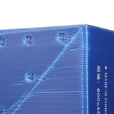 Thùng Nhựa Danpla Có Nắp Gấp Được Màu Xanh