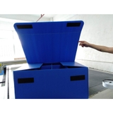 Thùng Nhựa Danpla Có Nắp Liền Nhiều Ngăn