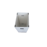 Thùng Nhựa Danpla Có Nắp Nhám Dính Màu Trắng