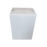 Thùng Nhựa Danpla Có Nắp Nhám Dính Màu Trắng