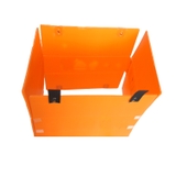Thùng Nhựa Danpla Gấp Gọn Màu Cam