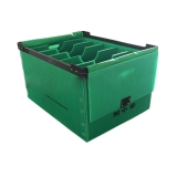 Thùng Nhựa Danpla Không Nắp Có Nẹp 4 Góc