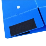 Thùng Nhựa Danpla Có Nắp Nhám Dính Màu Xanh