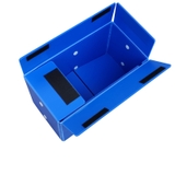 Thùng Nhựa Danpla Có Nắp Nhám Dính Màu Xanh