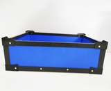 Thùng Nhựa Danpla Nẹp Các Góc Màu Xanh