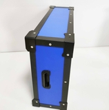 Thùng Nhựa Danpla Nẹp Các Góc Màu Xanh