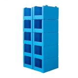 Thùng Nhựa Danpla Dạng Xếp Chồng Đựng Đồ