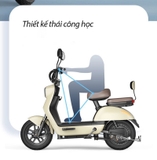 Xe đạp điện thời trang ABUX4 mẫu mới 2024