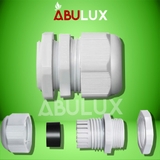 Một cặp đầu siết cáp nhựa không thấm nước