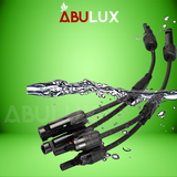 Jack MC4 đôi Y2 nối tấm pin năng lượng mặt trời, jack kết nối mc4