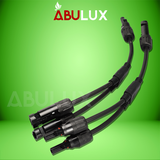 Jack MC4 đôi Y2 nối tấm pin năng lượng mặt trời, jack kết nối mc4