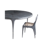 CAST CHAIR in Aluminum