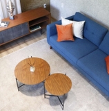 Ventura Tròn Màu Walnut