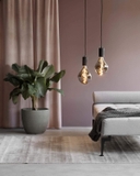 Đèn Calex Organic Evo, Titanium Led Lamp, Flexible Filament 220-240V 6W 130Lm 2100K Dimmable E27