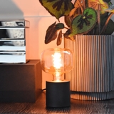 Calex Table Fixture E27 Matt Black