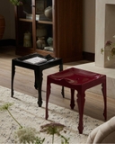 Louis Zinc Stool Black