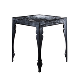 Louis Zinc Stool Black
