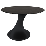 Mushroom Tròn Ceramic Đen Kích thước 1500x1500x750