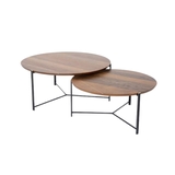 Ventura Tròn Màu Walnut
