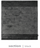 Thảm Χα17. Section Black 1900x2900mm - Guylaroche