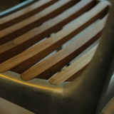 CAST CHAIR in Aluminum