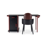 DOUGONG in Black & Oxblood Steel Legs