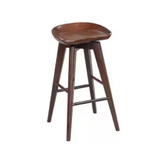 Ghế bar gỗ sồi màu walnut