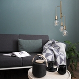 Frandsen 1404 18481 Matt Antique Brass Cool Chandelier