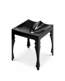 Louis Zinc Stool Black