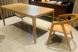 Bàn ăn veneer sồi 1600x800x750mm