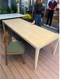 Bàn ăn veneer sồi 1600x800x750mm