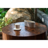 Patchwork Round Large – Gỗ Óc Chó