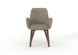 GHẾ ĂN_LUX 01_WOOD LEG
