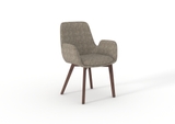 GHẾ ĂN_LUX 01_WOOD LEG