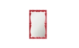 Louis Rectangle Oxblood Red
