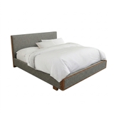 Gris - Giường bọc vải / Veneer gỗ tự nhiên / Khung MDF An Cường