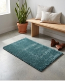 Thảm Lót Cửa Màu Xanh Đậm, Kích Thước 50X74Cm