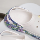 CROCS CRUSH CLOG BUTTERFLY WHITE - 208258-94S