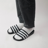 SLIDE ADIDAS ADILETTE LITE BLACK WHITE - F35543