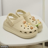 CROCS CRUSH CLOG BONE WHITE - 207521-2Y2