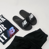 SLIDE NEW BALANCE BLACK WHITE - SMF200B1